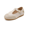 Princess Belle Kids' Mary Jane Leather Flats ATHLEXES