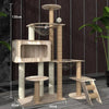 Four-Layer Wooden Cat Tree Tower ATHLEXES