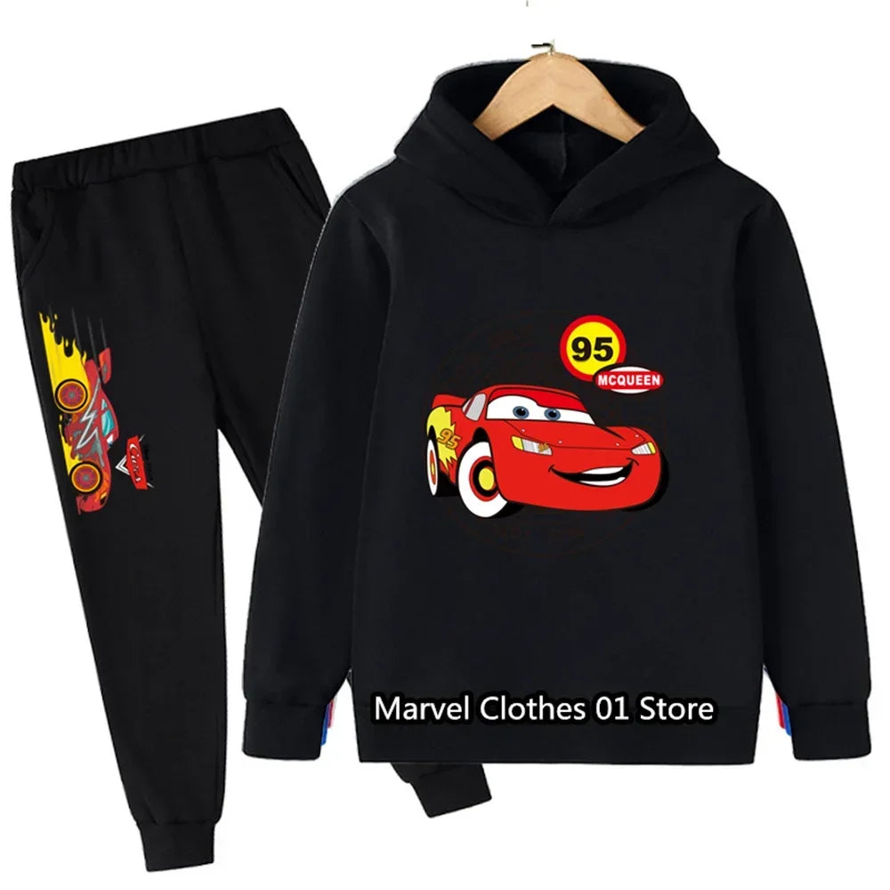 Lightning McQueen Kids Hoodie and Pants Set ATHLEXES