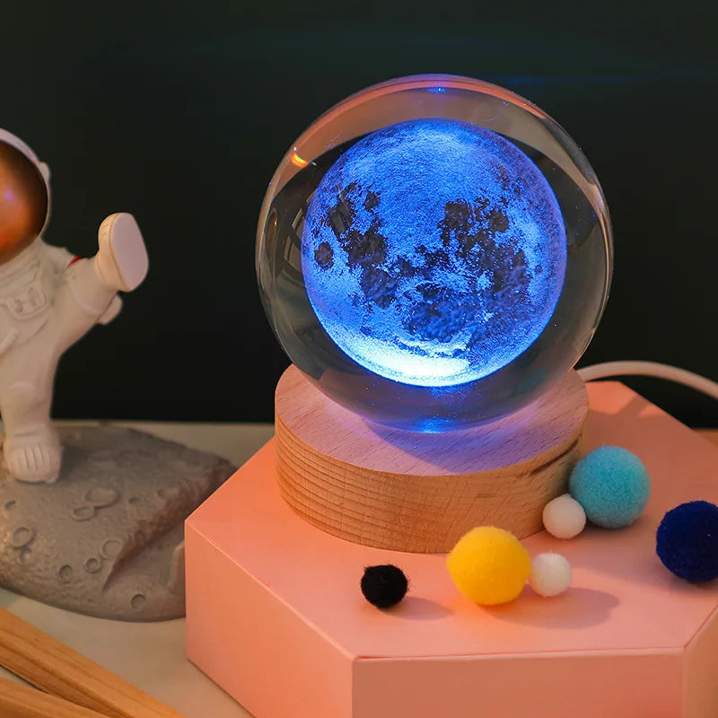 Galactic Crystal Sphere Solar System Home Décor ATHLEXES