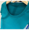 Cotton U-Neck Slimming Summer Tee for Women ATHLEXES