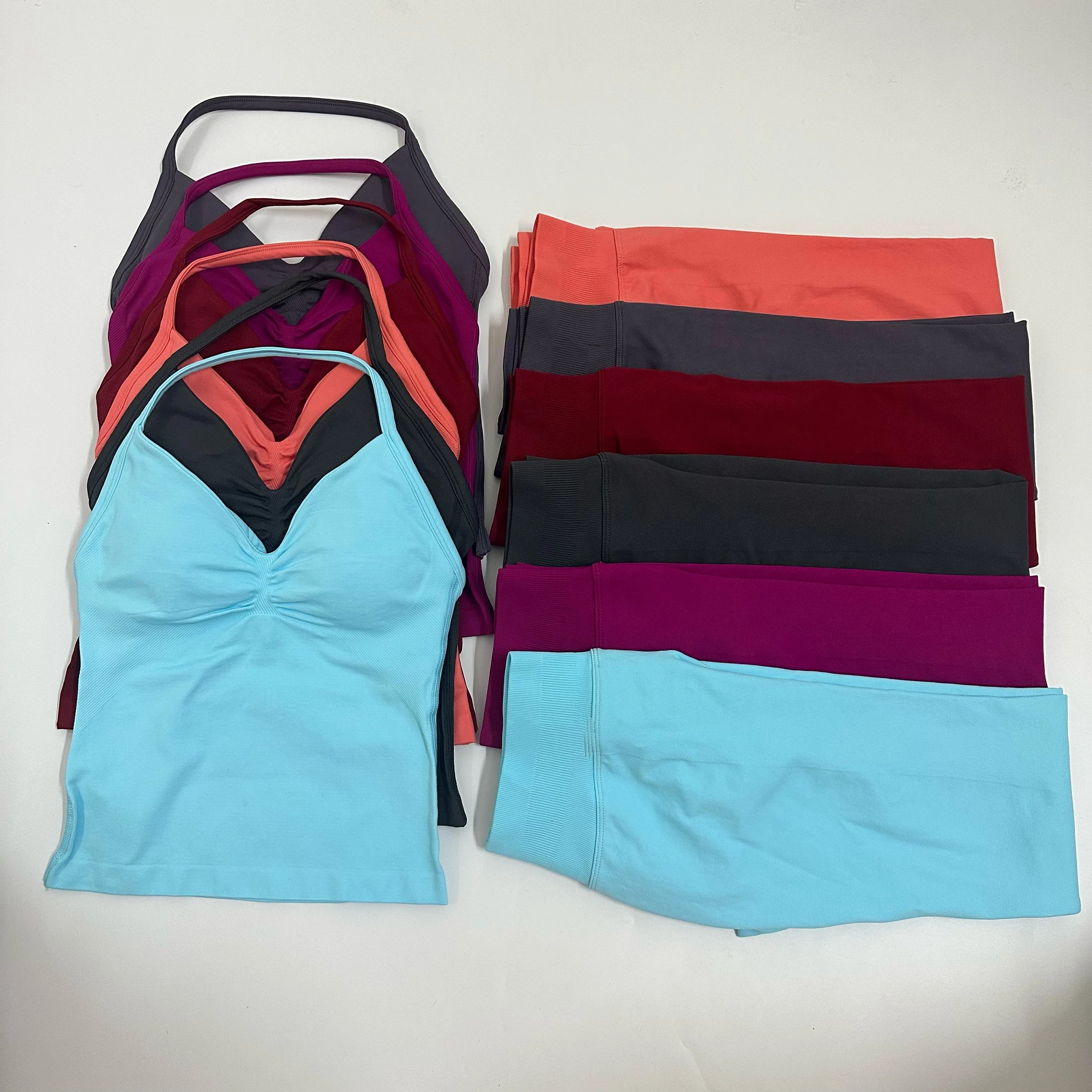 ElevateFit Backless Yoga Leggings and Tank Set ATHLEXES
