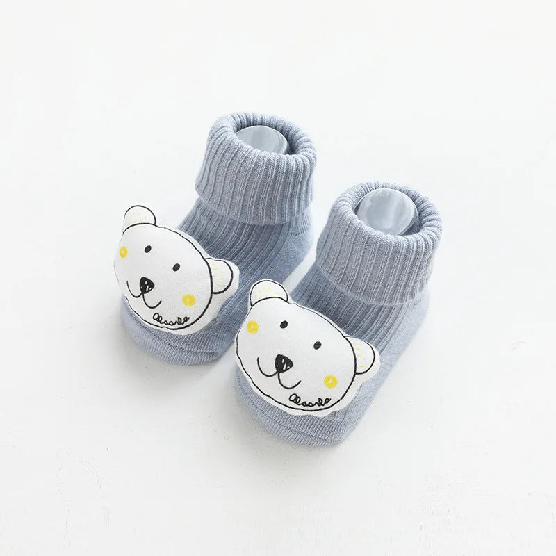 Cute Cotton Non-Slip Baby Socks for Infants and Toddlers ATHLEXES