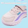 Chic Pink Girls Leather Sport Sneakers ATHLEXES