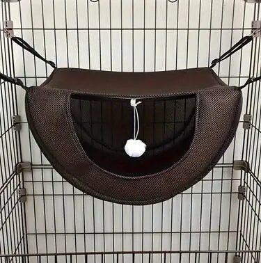 Cat cage, hammock, hanging nest, breathable design, suitable for all seasons, sandwich mesh, cat cage, pet supplies ATHLEXES