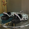 Luxury Rhinestone Beach Slides for Women - Summer EVA Comfort ATHLEXES