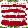 Festive Knitted Christmas Letter Stockings 2024 ATHLEXES