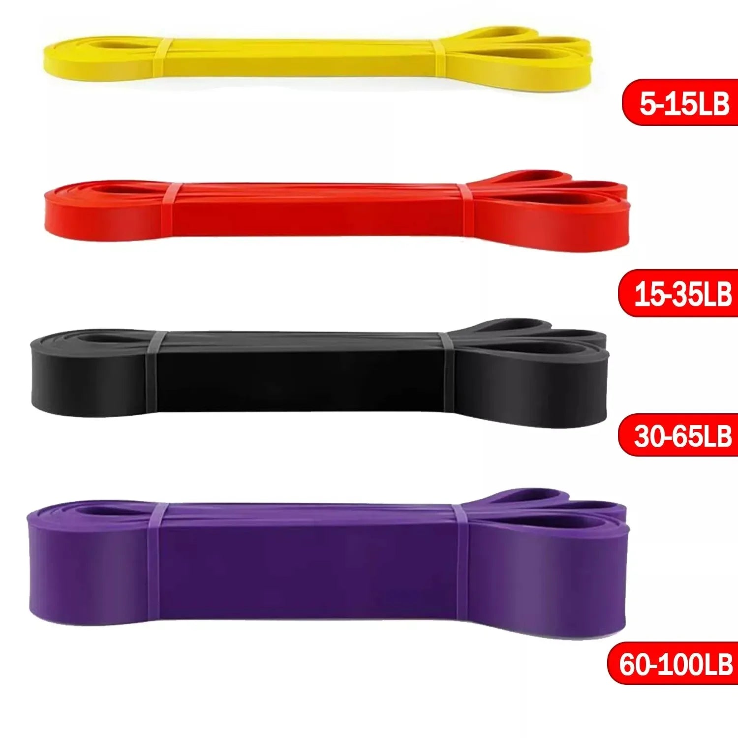 Agility Pro 5-120lbs Resistance Band Set ATHLEXES