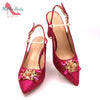 Royal Blue Elegance: Nigerian Pumps & Bag Set ATHLEXES
