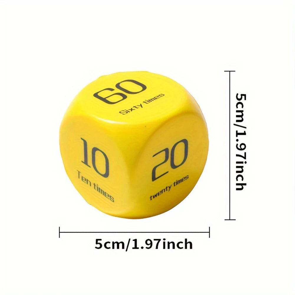Fitness Dice: 2Pcs 6-Sided Workout Challenge Set ATHLEXES