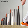 Elegant Stainless Steel Shoe Horn with Leather Cover ATHLEXES