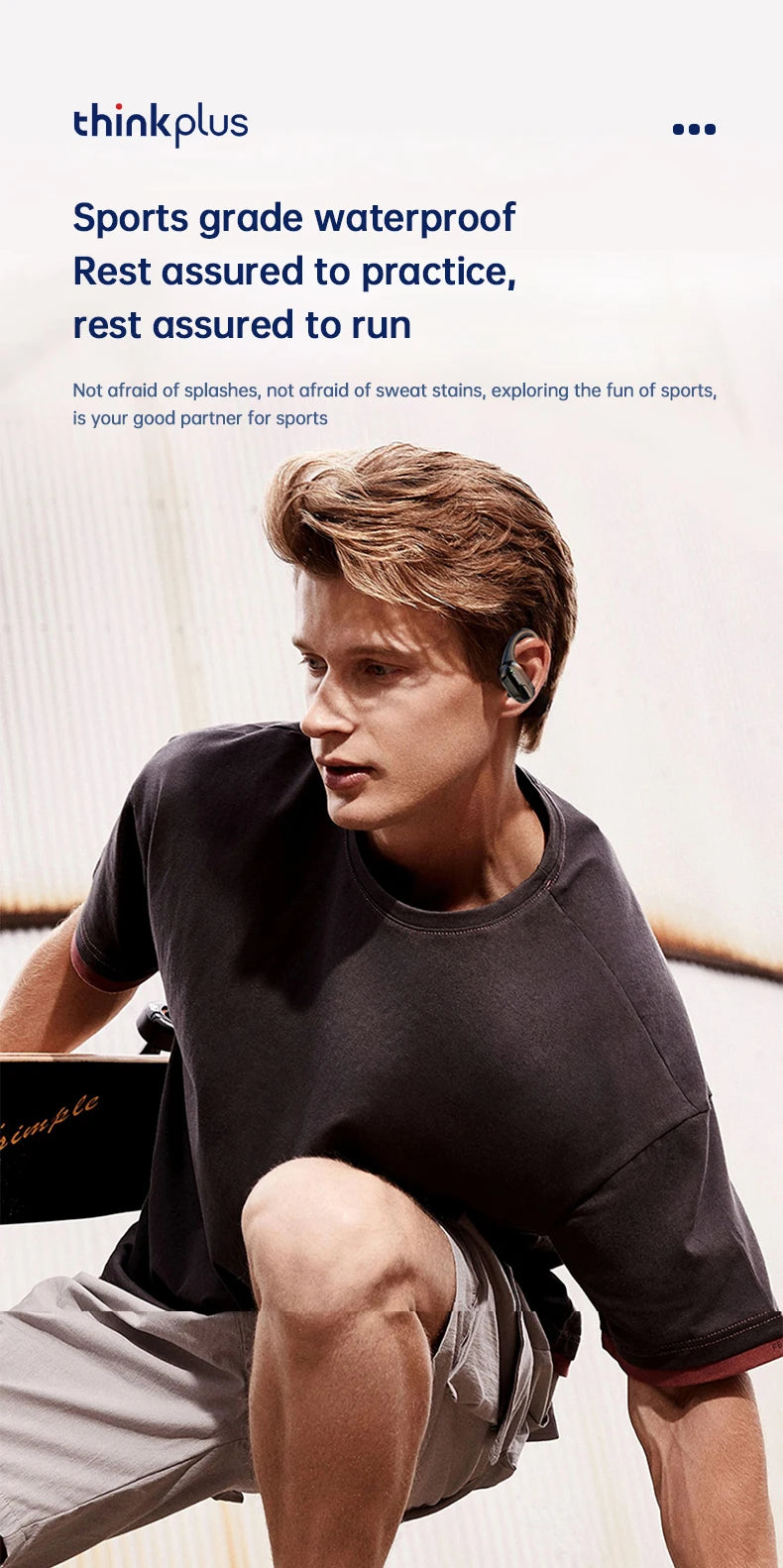 Lenovo XT80 Sports Wireless Earphones with LED Display ATHLEXES