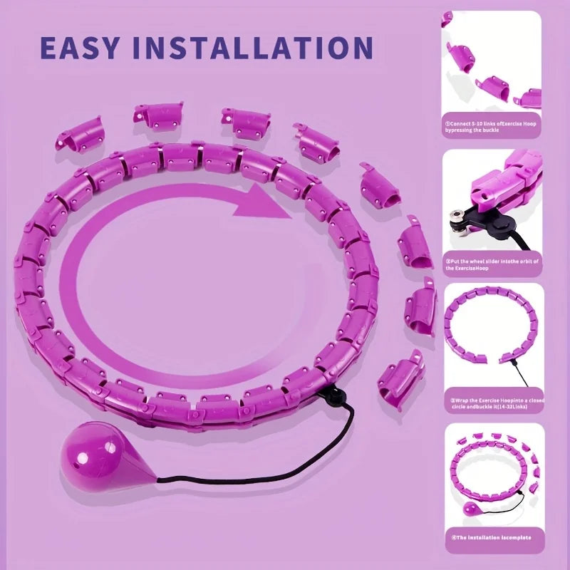 CoreFit Weighted Exercise Hoop ATHLEXES