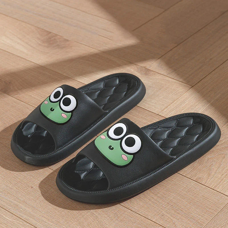 FrogHop Non-Slip Summer Beach Bathroom Slides ATHLEXES