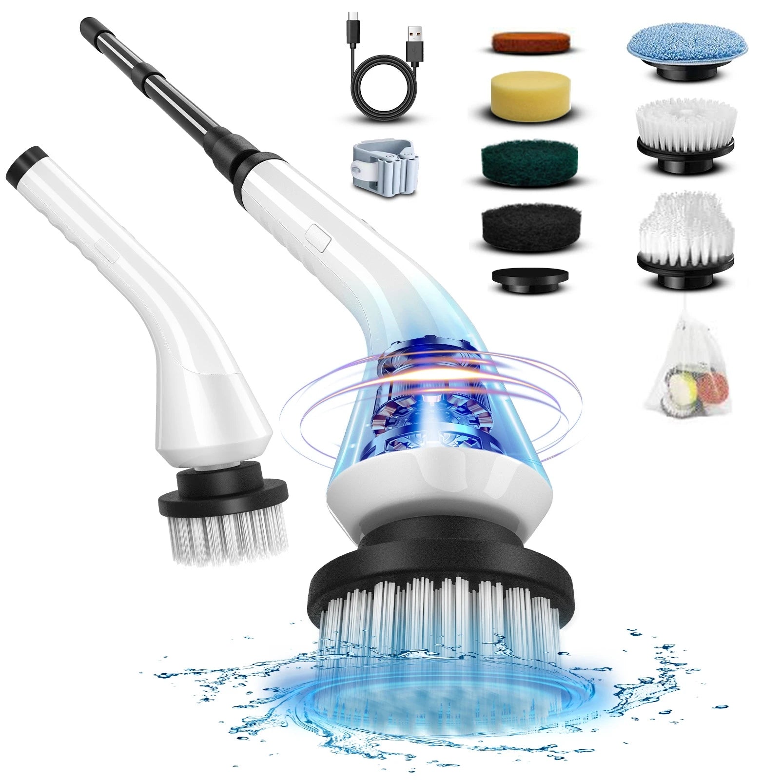 ZOCIH PowerSpin Electric Scrubber System ATHLEXES