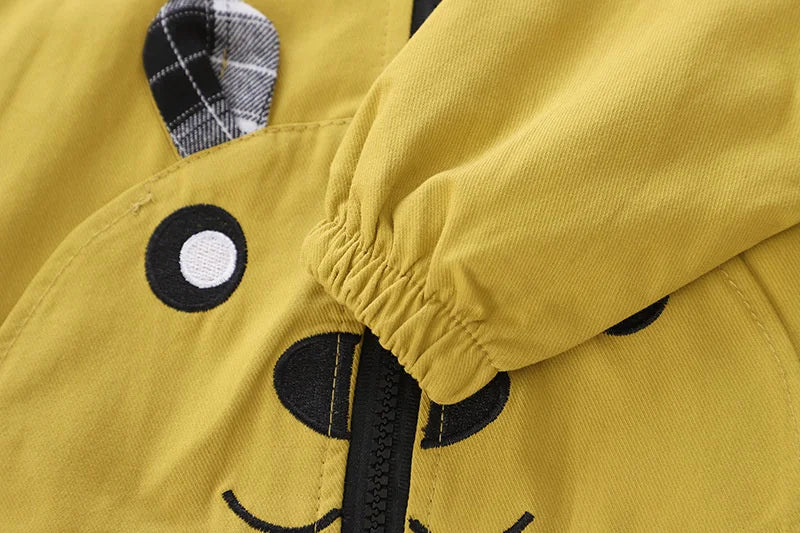 Spring Autumn Kids Sporty Hooded Jacket ATHLEXES