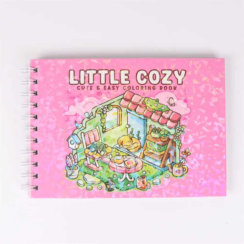 Cozy Vibes Adult Coloring Book ATHLEXES