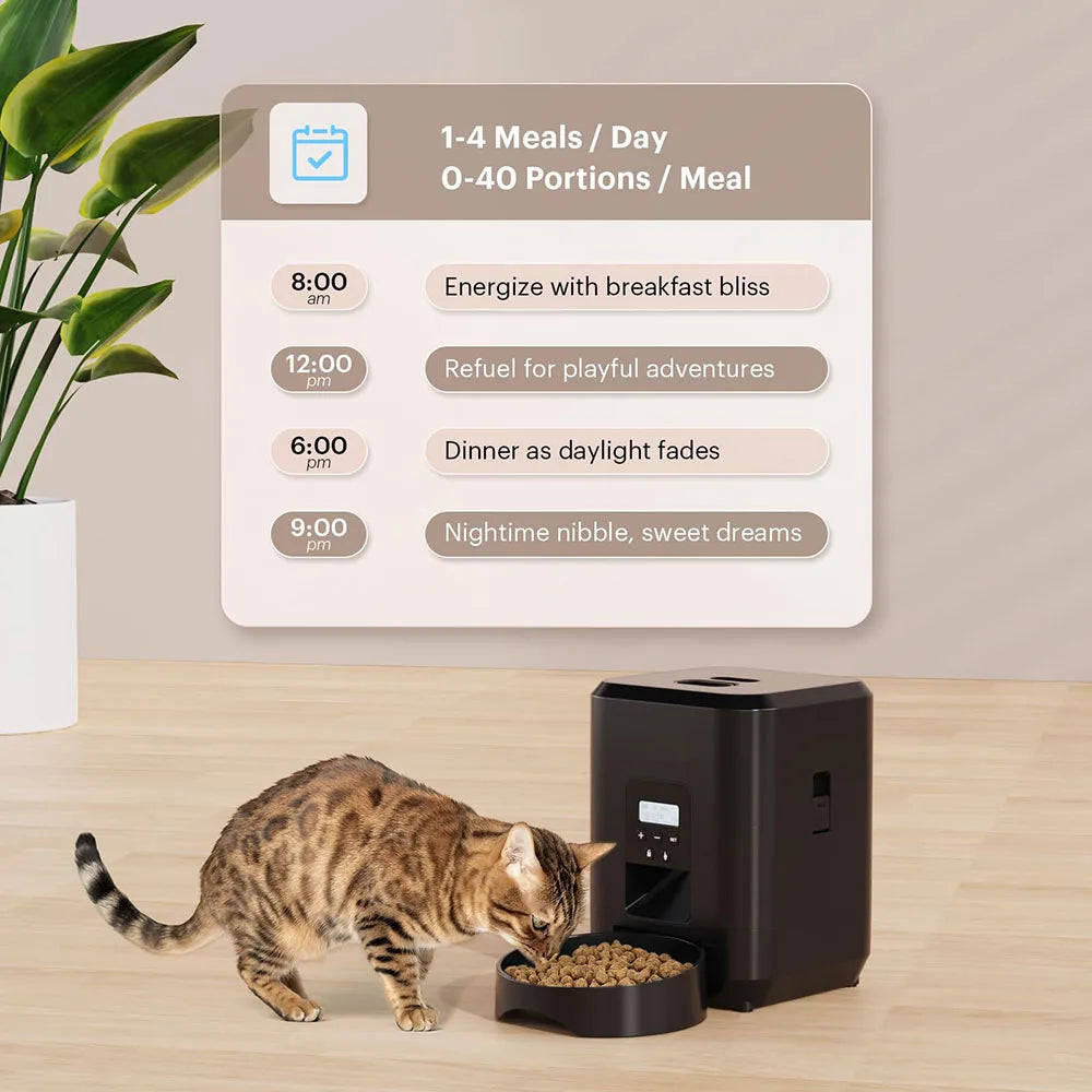 Smart Pet Feeder Pro: Automatic Timed Food Dispenser for Cats and Dogs ATHLEXES