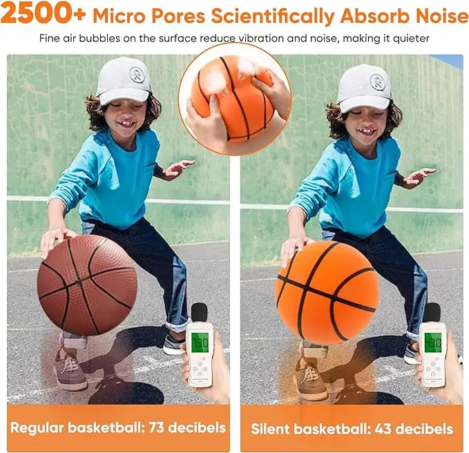 Silent Bouncer 29.5" Foam Basketball Toy ATHLEXES