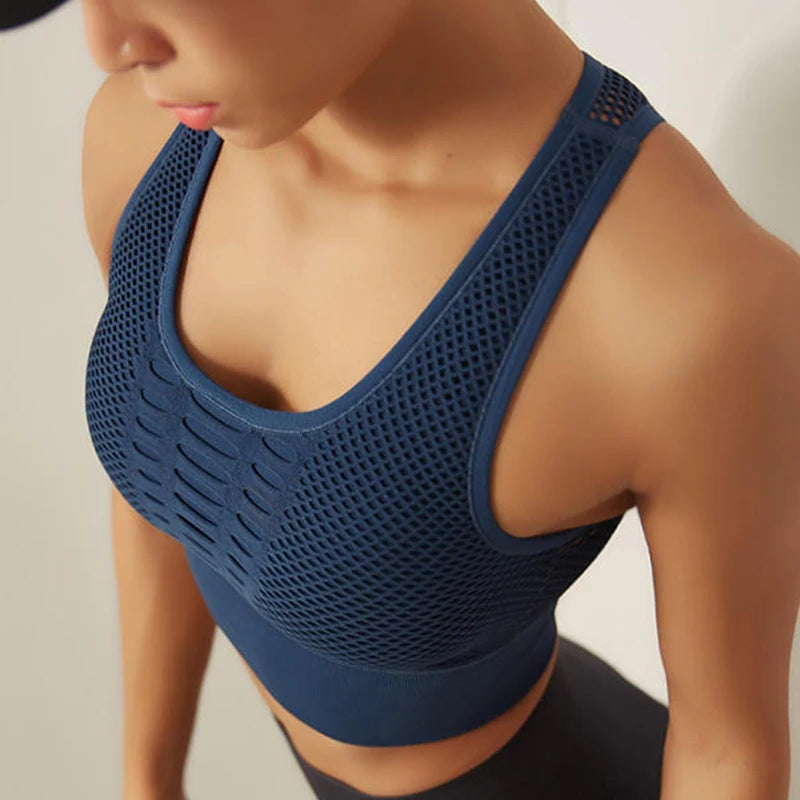 QuickDry Backless Yoga Sports Bra Tank Top ATHLEXES