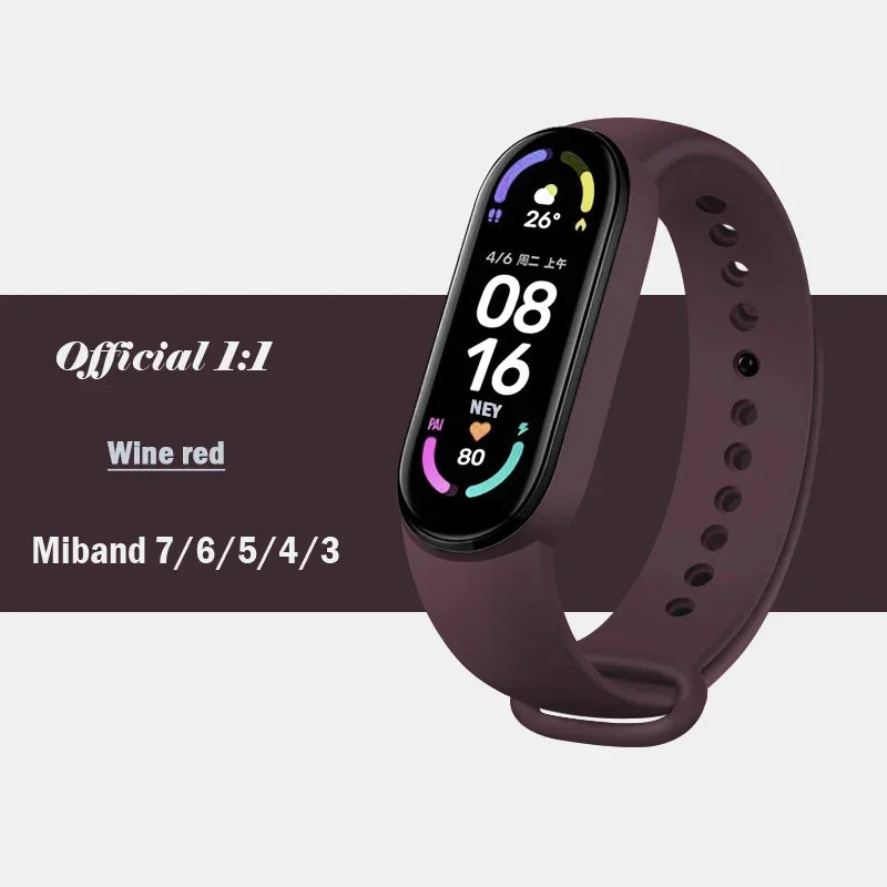 Xiaomi Mi Band Silicone Sport Watch Strap ATHLEXES