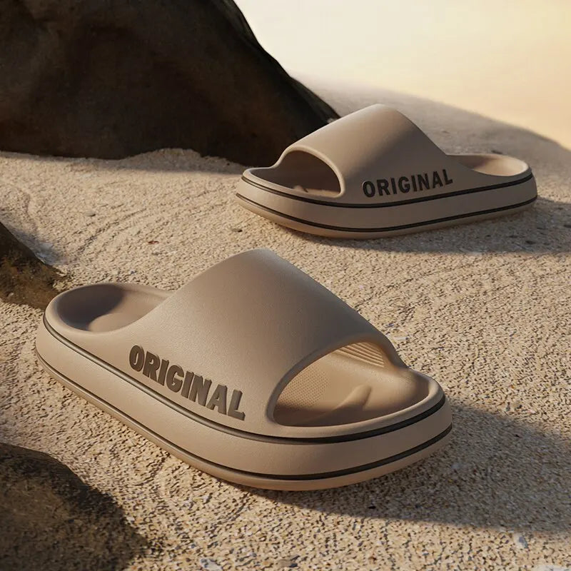 Feslishoet Luxe Letter Slides for All Seasons ATHLEXES