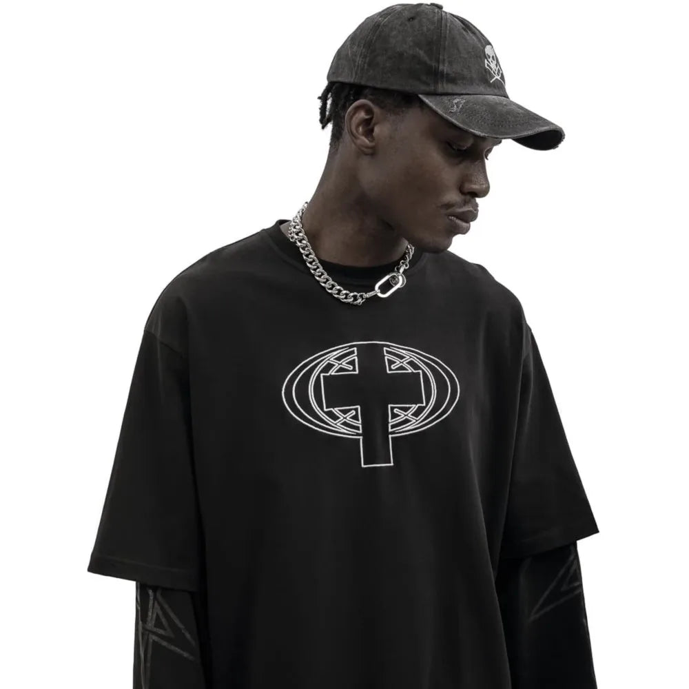 Harajuku Oversized Streetwear T-Shirt ATHLEXES
