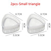 SushiCraft Triangle Mould Set for Onigiri Delights ATHLEXES
