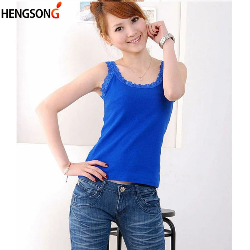 Luxe Lace Sleeveless Tank Top for Women ATHLEXES