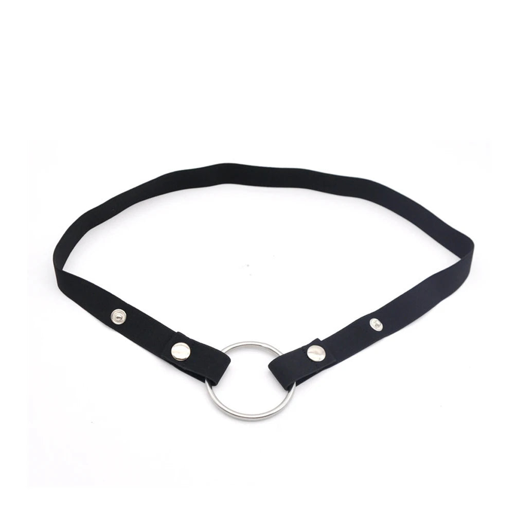 SecureHold Male Chastity Belt with Adjustable Ring ATHLEXES
