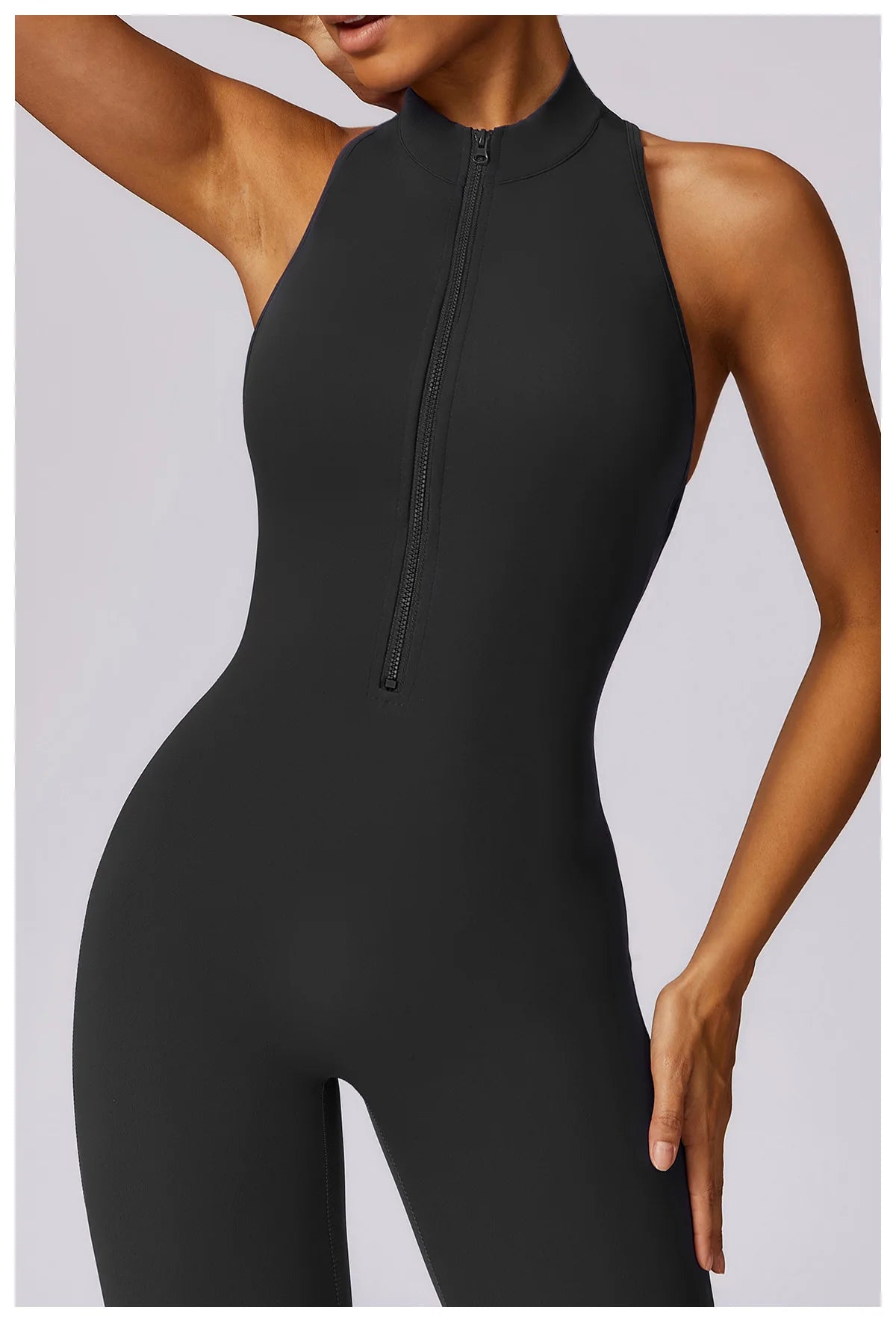 V-Back One-Piece Sports Jumpsuit ATHLEXES