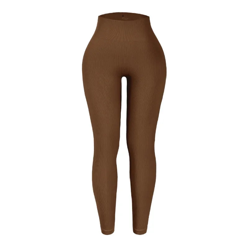 Premium High Waist Seamless Knit Yoga Leggings for Women ATHLEXES