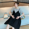 Chic Maternity Summer Dress with Halter Neck ATHLEXES