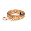 Luxury Snakeskin Soft Leather Pet Collar & Leash Set ATHLEXES