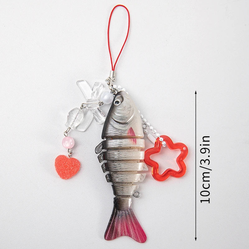 Catchy Fish Keychain for Fishing Enthusiasts ATHLEXES