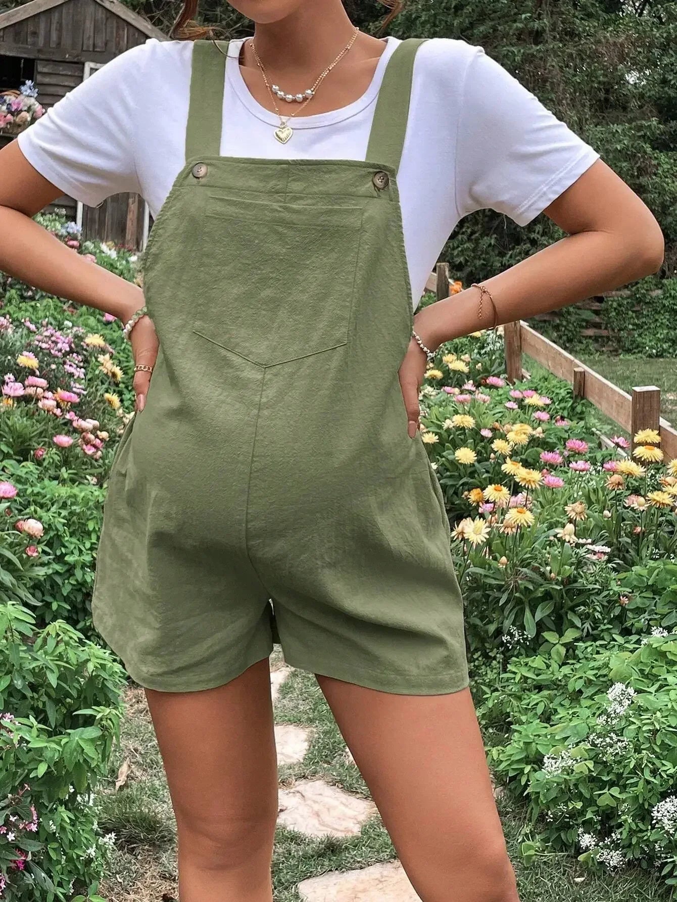 Chic Plus Size Maternity Jumpsuit for Summer Bliss ATHLEXES