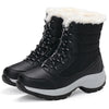 Cozy Elegance Women's Lightweight Ankle Platform Snow Boots ATHLEXES