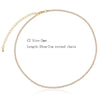 Dazzling White Zircon Choker Necklace for Women ATHLEXES