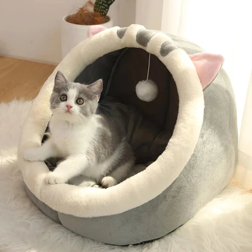 Pet Tent Cave Bed for Cats Small Dogs ATHLEXES