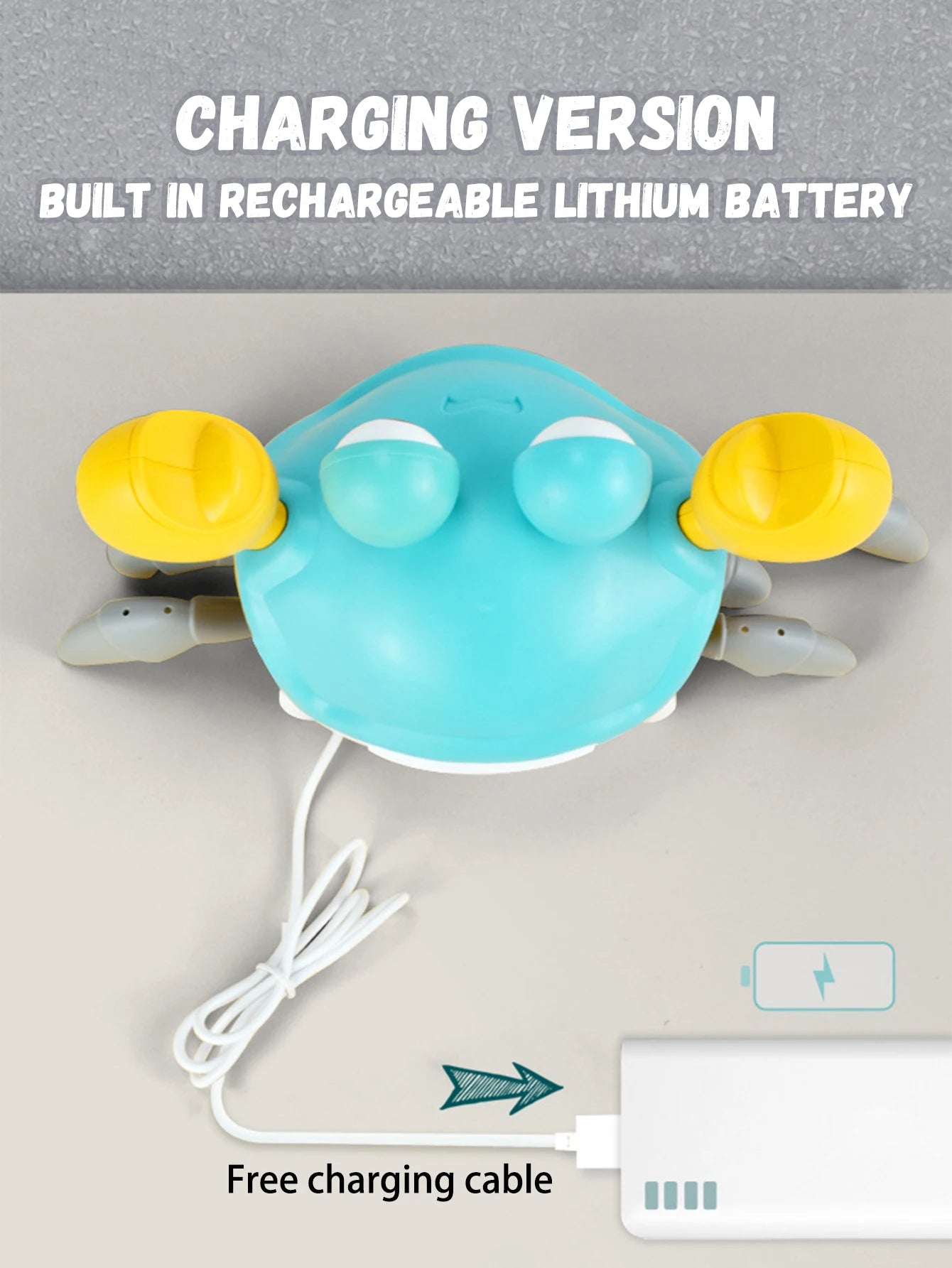 Induction Escape Crab Interactive Toy ATHLEXES