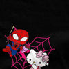 Hello Kitty x Spiderman Vintage Cotton Couple T-Shirt ATHLEXES