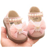 Princess Bow Leather Sneakers for Tiny Trendsetters ATHLEXES