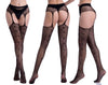 Seductive Fishnet Crotchless Pantyhose with Suspenders ATHLEXES