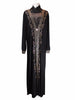 Elegant Sequin Beaded Muslim Abaya Dress ATHLEXES