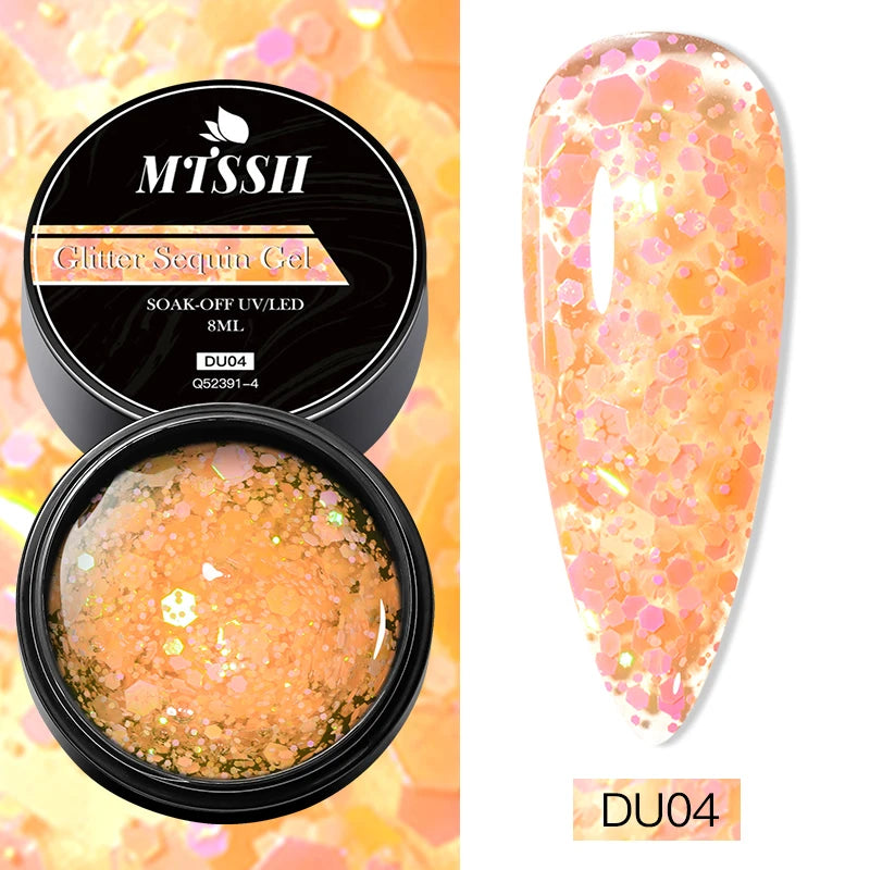 Mtssii 8ml Clear Nail Gel Art Extension & Carving Varnish ATHLEXES