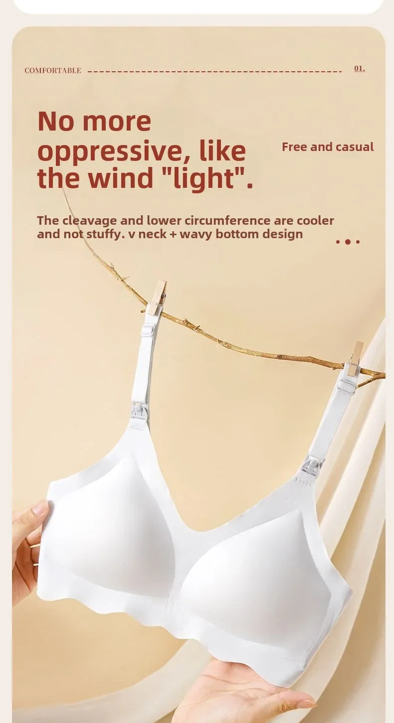 ComfortFit Maternity Nursing Bra for Easy Feeding ATHLEXES