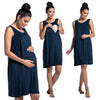 Elegant Maternity Nursing Gown for Comfortable Care ATHLEXES