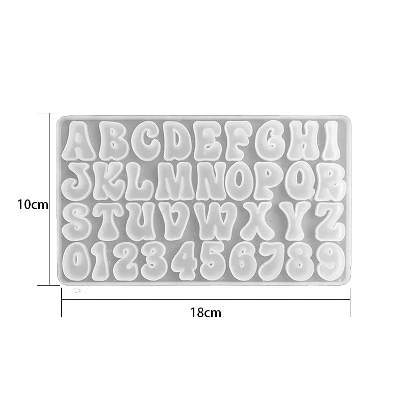 ChicLetter Epoxy Resin Mold for Custom Jewelry ATHLEXES