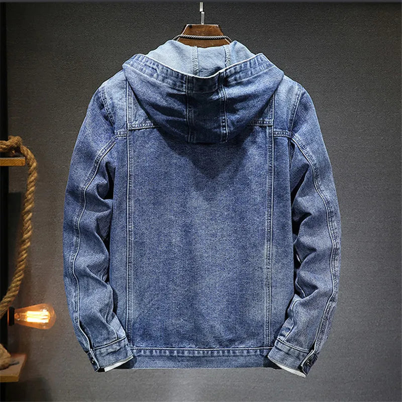 All-Weather Denim Hooded Jacket ATHLEXES