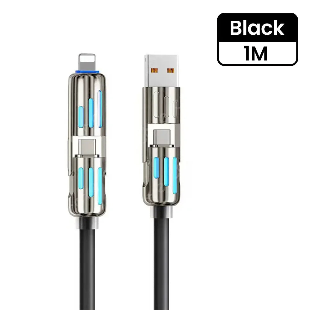 QuadCharge 240W USB Type C Fast Charging Cable ATHLEXES
